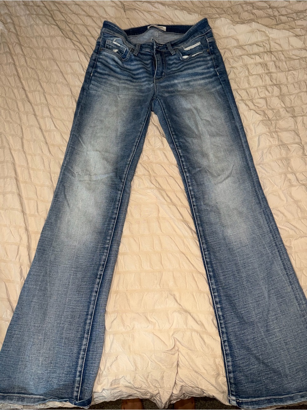 Buckle Women's Light Blue Flare Jeans